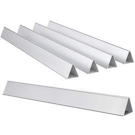 Htanch SG535 (5-Pack) 16GA 21.5 inches Stainless Steel Flavorizer Bars Replacements for Weber 7534 7535 Weber Spirit 200 Series E-210, Genesis Silver A and Spirit 500 Gas Grills