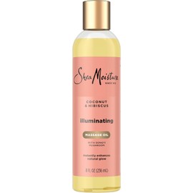Shea Moisture Coconut & Hibiscus Bath-Body & Massage Oil Firming & Toning for Unisex Oil 8 oz