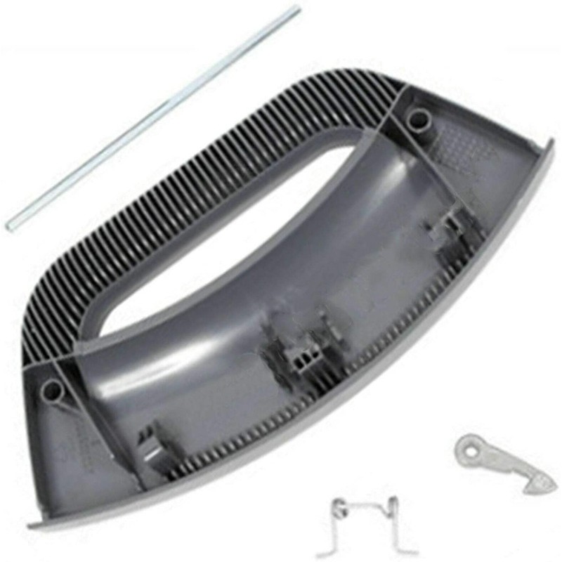 Aspares Graphite Grey Washing Machine Door Handle Kit For INDESIT