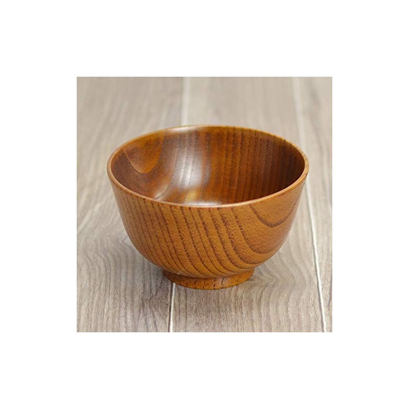 Wooden Soup Bowl, Dishwasher Safe, Kyoba Anti-Soup Bowl