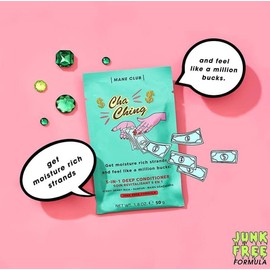 Maneclub Churching Moisturizing Hair Mask, Treatment, Cherry Scent Set, 1.8 oz (50 g) x 3 Packs