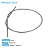 sourcing map 1 Feet Nitinol Wire, 2mm 40° Super Elastic