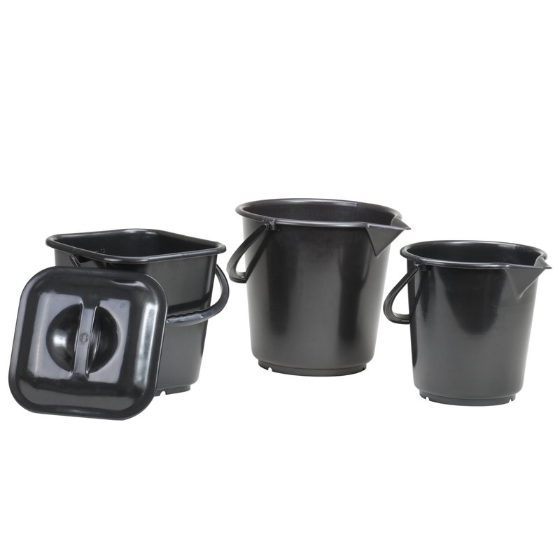 hünersdorff 941100 Industrial Bucket 10.5 L, Natural, 10,5 l