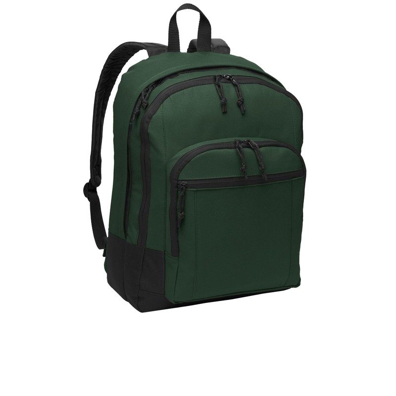 Port Authority Basic Backpack. BG204, Forest Green, OSFA
