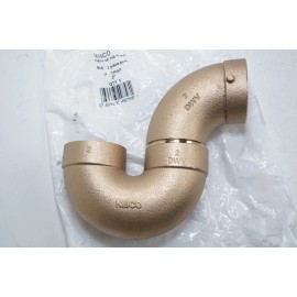 NIBCO New Genuine Nibco 2-Piece Part Cast Bronze DWV P-Trap Fig. 885 Ships FREE