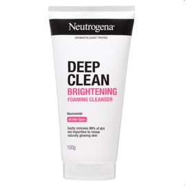 Neutrogena Deep Clean Brightening Foaming Cleanser 150g