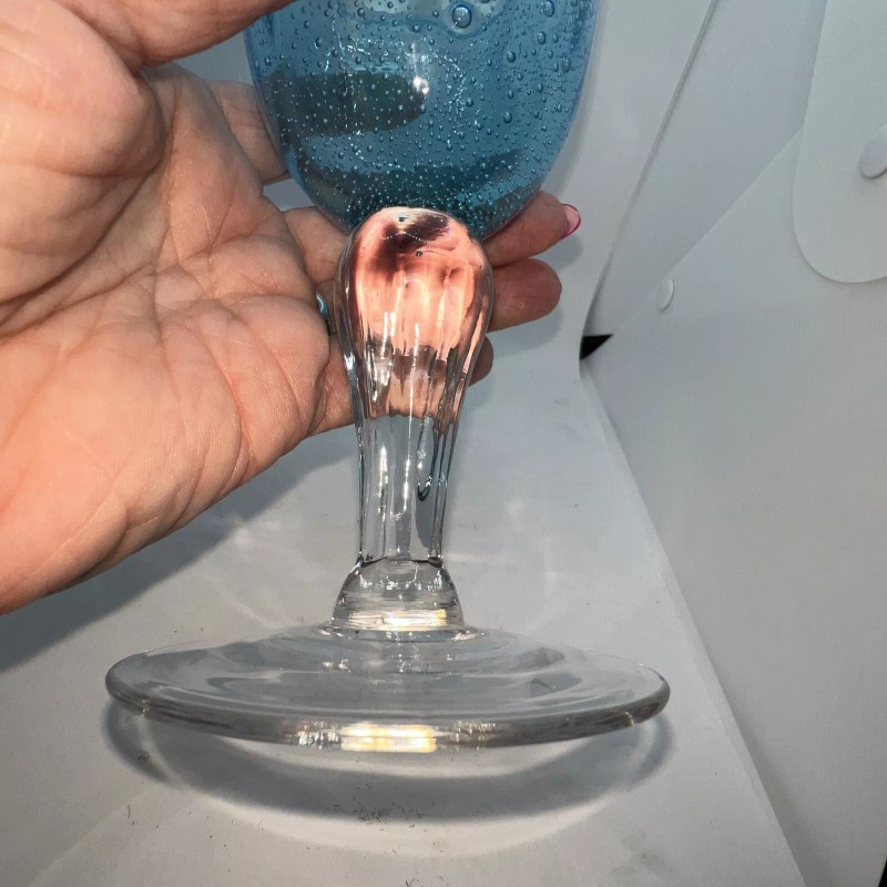NINA HOME Nina Campbell 10 Oz Water Wine Goblets Handblown