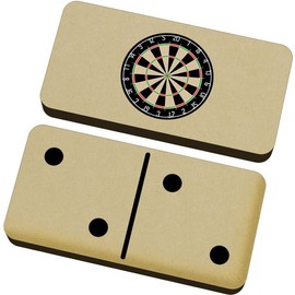 Azeeda 'Classic Dartboard' Domino Set & Box (DM00052095)