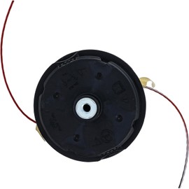 Cutting Head and Trimmer Head Assembly Af/Cnt Left Hand .095" Black/Red for Gas Powered String Trimmers fits for TB2044XP TB304S TB6044XP TB227XP TB425XP WS230 WS410 WS430 WS405 WS4200