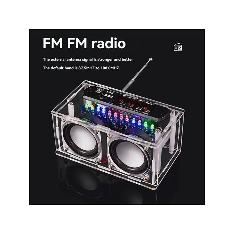 Dytabepl FM Radio Kits, Soldering Projects DIY Bluetooth Speaker Kit