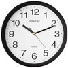 Adalene 10 Inch Large Atomic Wall Clock Analog Display -