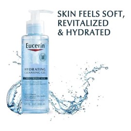 Eucerin Gel Limpiador Facial con Ácido Hialurónico Hidratante Todo Tipo de Piel