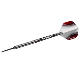 Karella Shotgun 80% Tungsten Steel Dart 22g for Classic Dartboard, 3 Metal Tip Dartboard, Tungsten Professional Type with Flight and Shaft