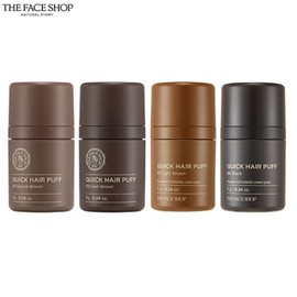 THE FACE SHOP Quick Hair Puff 7g, color:02 Dark Brown