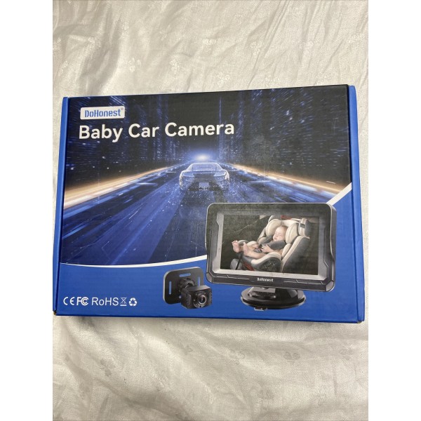 DoHonest Baby Car Camera - 360° Rotatable / Easy Install