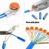 XINTAIHELE Telephone Wire Connector Kit 210PCS K1-UY/K2-UR/K3-UR2/K5/B Data Phone Wire