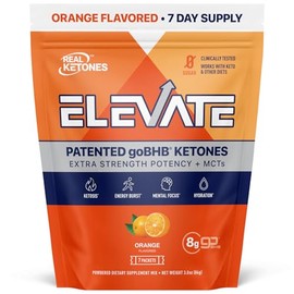 Real Ketones MCT & BHB Exogenous Ketones Drink Mix Packets Elevate Keto Electrolytes Powder Packets No Sugar with 4 Main Electrolytes Plus Hydrating Proprietary Keto BHB (30 Pack, Mixed Berry)
