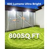 Thumok Solar Motion Lights Outdoor,600LM Motion Sensor Solar Light with