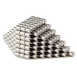 WOBATOY 120 Pieces 3mm D x 4mm H DIY Refrigerators Magnets Multi-Use for Whiteboard Map Screen Door Bulletin Boards