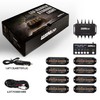 WINECO Emergency lights for vehicles, Emergency Strobe Lights Kit Surface
