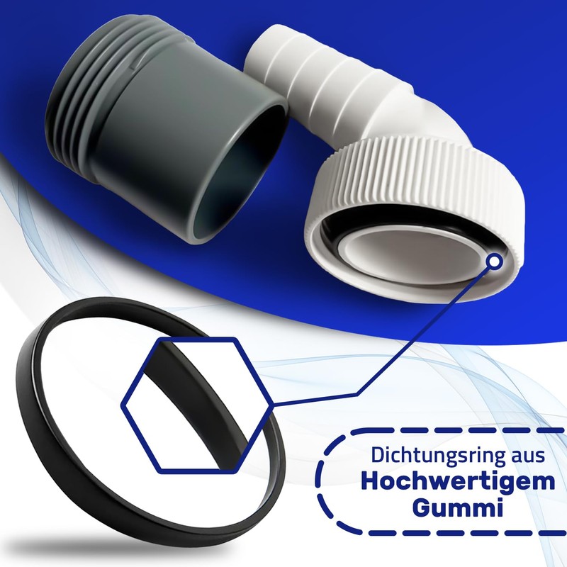 Monteral Washing Machine Drain Adapter and Drain Hose Connector for