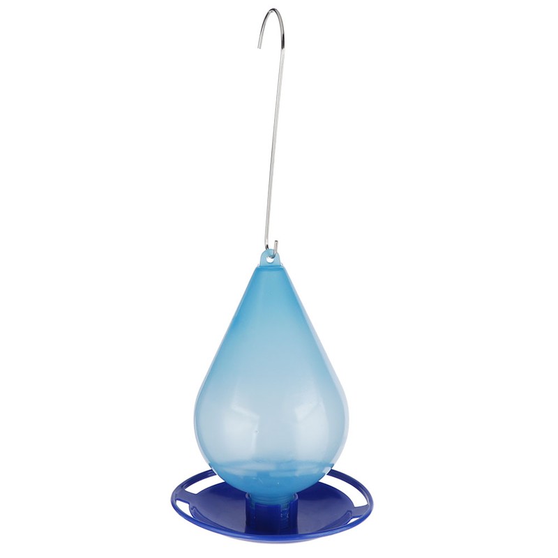 Hanging Transparent Plastic Hummingbird Feeder Outdoor Bird Feeding Device for