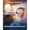 TriPole Mini Desk Fan USB Powered Portable Fan Small Personal