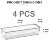 Acrimet Drawer Organizer Modular, Box Tray Storage Bins for Office,