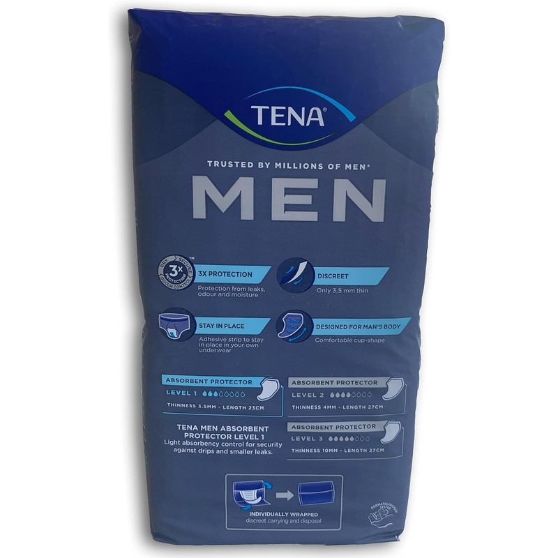 TENA MEN Level 1 Standard (Basic Variant) Economy Pack (6
