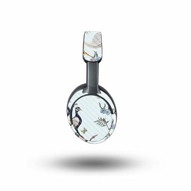 MightySkins Carbon Fiber Skin Compatible with Bose QuietComfort Ultra - Chinoiserie Fabric | Protective, Durable Textured Carbon Fiber Finish | Easy to Apply