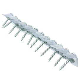 Poly Link Corrugated Board Screws, 12 x 8 Pieces (96 Pieces), 0.17 x 1.4 inches (4.2 x 35 mm), Clear