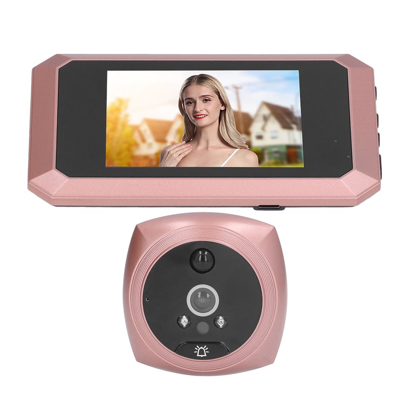 Peephole Viewer 3.5in Screen 1080P HD 10x Zoom Wide Angle