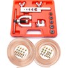 Racewill 25 ft 3/16" + 1/4" Copper Coated Brake Line