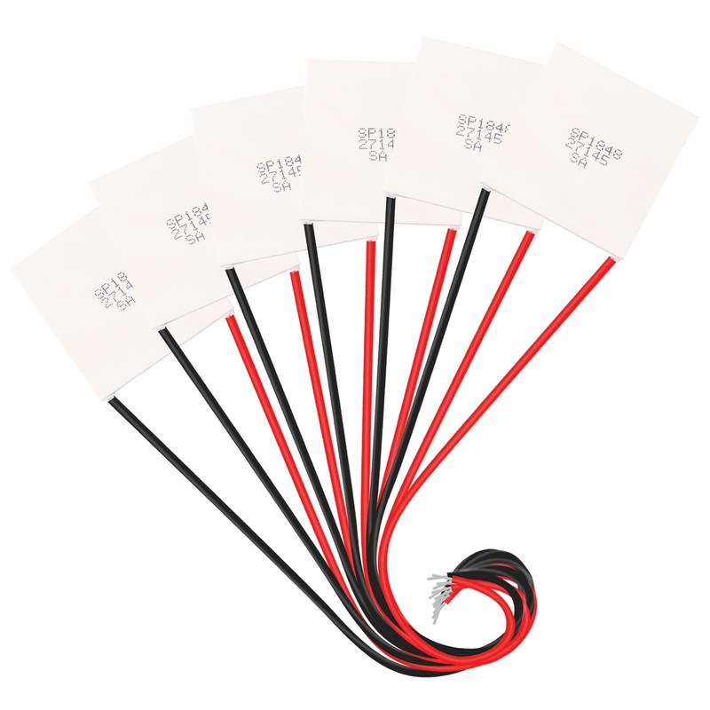 UMLIFE 6PCS SP1848-27145 Peltier TEG Module Heatsink Semiconductor Thermoelectric Generator