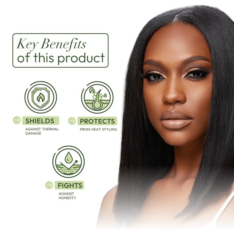 ORS Olive Oil Heat Protection Hair Serum infused with Coconut
