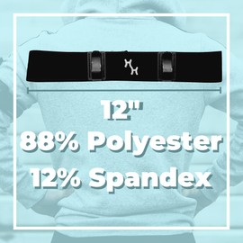 Hoodie Holder Headband to Keep Your Hoodie in Place | Workout Accessory Clip for Running Cycling Exercise | No More Hassle Adjusting Your Hood