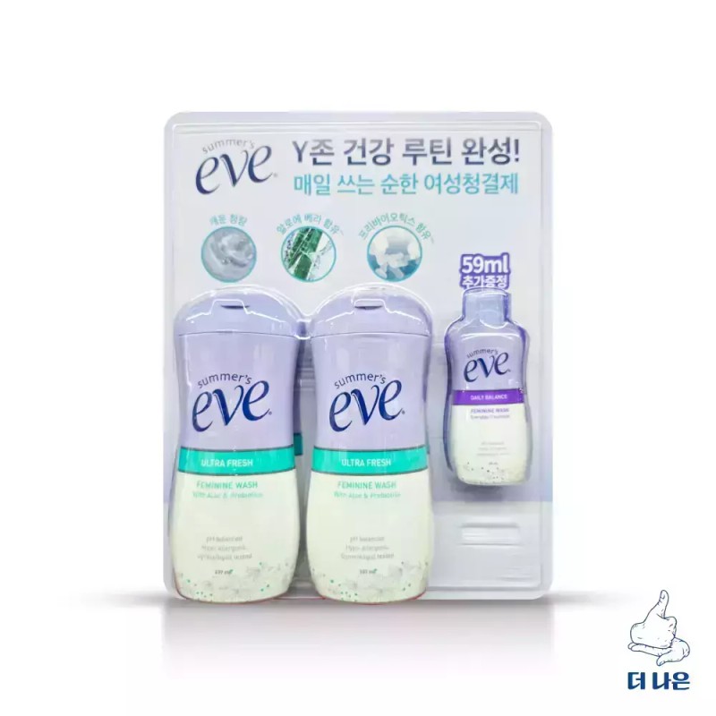 Summer's Eve 썸머스이브 울트라 프레쉬 여성청결제 237ml X 2입 +