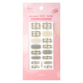 AnGalaxy Nail Stickers for Nail Art No UV Light Needed Self Adhesive Manicure Gel Nail Decals for Women Gold Nail Art Sticker for Nail Design (AGT-02)