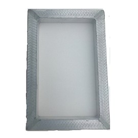 Aluminum Silk Screen Frame (8X12" OD) with Saati 110 mesh for Screen Printing