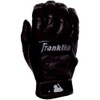 Franklin CFXCHROME 20590 Batting Gloves, For Both Hands, Black, Medium