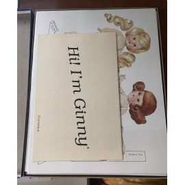 Vogue Dolls VINTAGE GINNY 'VOGUE' PAPER DOLLS 1984 RARE UNCUT LASER REPRODUCTION