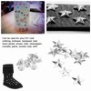 10,Pcs 14mm Rivets, Metal Claw Beads Nailhead Studs for Punk