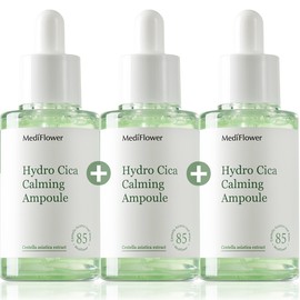 Mediflower Hydro Cica Calming Ampoule 50mlSkin irritation test completed Whitening and wrinkle improvement functionality - 3.Hydro Cica Calming Ampoule 50mlx3 / 메디플라워 하이드로 시카 카밍 앰플 50ml피부 자극 테스트완료미백 주름개선 기능성 - 3.하이드로 시카 카밍 앰플 50mlx3개
