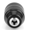 Drill Chuck, 3/8 Inch Thread Metal Keyless Metal Drill Chuck,
