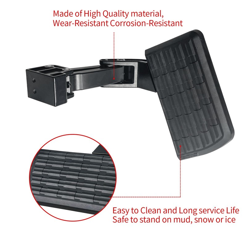 Bed Step Tailgate Step Compatible with Toyota Tundra 2022 2023