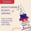 NuvitaGarden 2 Pack Benfotiamine 750mg + 500mg Couple, Vitamin B1