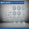 WFLNHB 10 Piece Skid Plate Washer and Bolt Kit Replacement