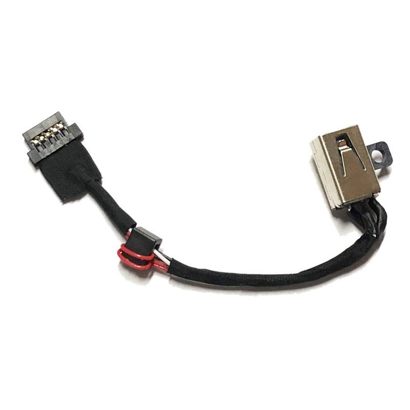 Gintai DC Power Socket with Wiring Harness Replacement for Dell
