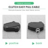 Tuperoymse Motorcycle Stunt Clutch Lever Easy Pull Cable System for