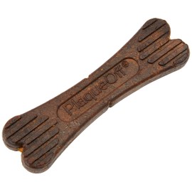 ProDen PlaqueOff System Dental Care Bones - Dog Teeth Cleaning Bones for Oral Hygiene - Supports Fresh Breath & Healthy Mouth for Dogs - Medium/Large Canine Formula - Bacon Flavor - 17 oz